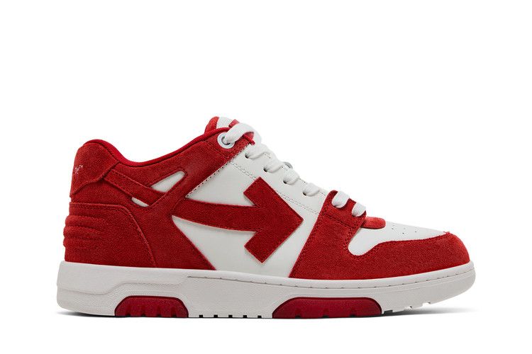 Off-White Out of Office 'Brick Red White' — Brick Red/White