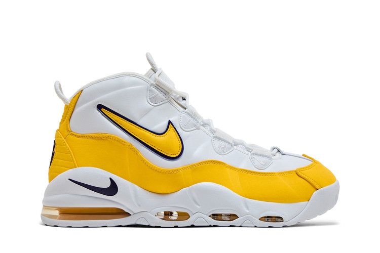 Nike Air Max Uptempo 95 'Lakers' 2025 — White/Varsity Maize/Court Purple (2)