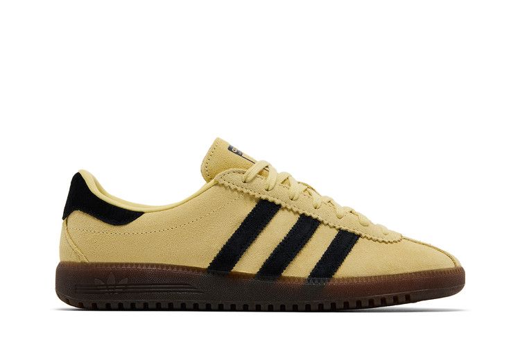 adidas Wmns Bermuda 'Powder Yellow Black' — Powder Yellow/Core Black/Grey Three