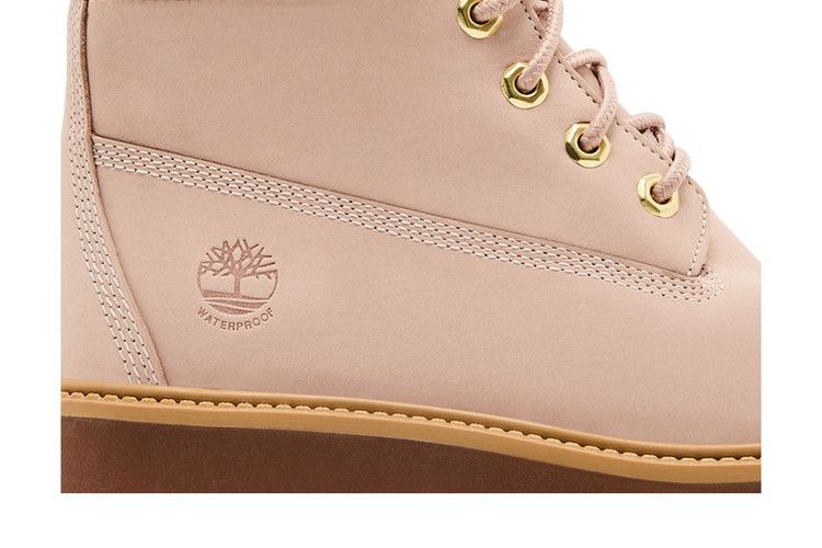 Timberland Wmns Stone Street 6 Inch Waterproof Platform Boot 'Light Pink' — Light Pink