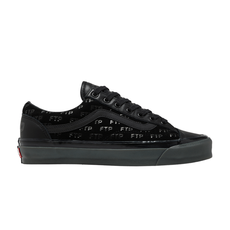 FTP x Vans Old Skool 36 'Black' — Black/Black