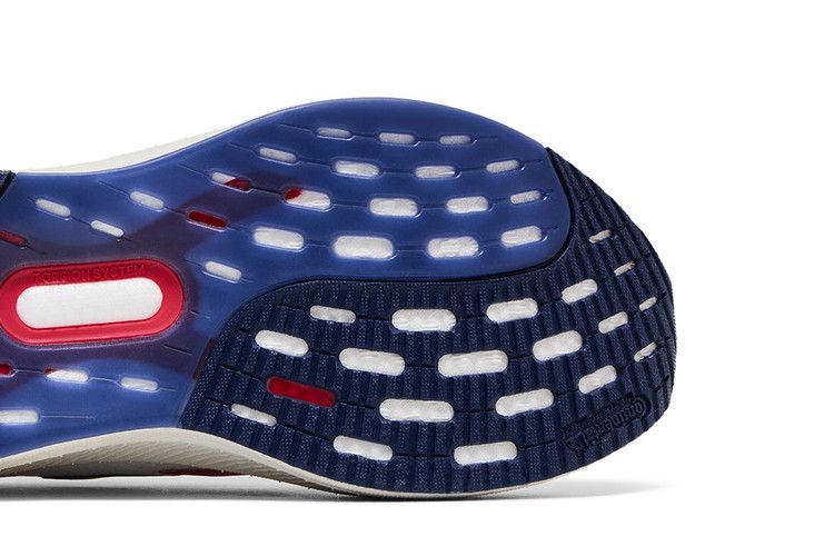 adidas UltraBoost 5X 'USA' — Cloud White/Royal Blue/Pure Ruby