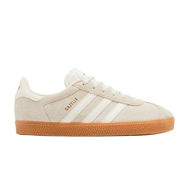 adidas Gazelle J 'Wonder White Gum' — Wonder White/Off White/Gum