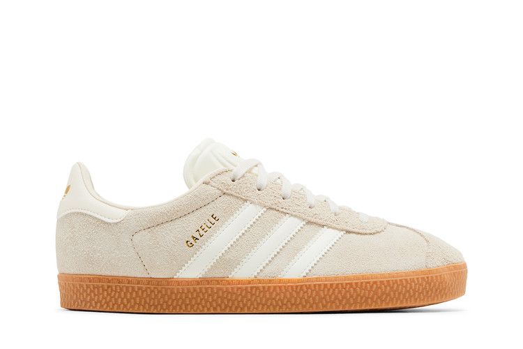 adidas Gazelle J 'Wonder White Gum' — Wonder White/Off White/Gum