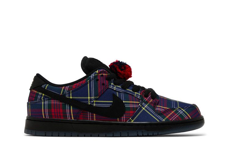 Nardwuar x Nike Dunk Low SB 'Tam O' Shanter Hat' — University Red/Black/Yellow Strike/Deep Royal Blue (2)