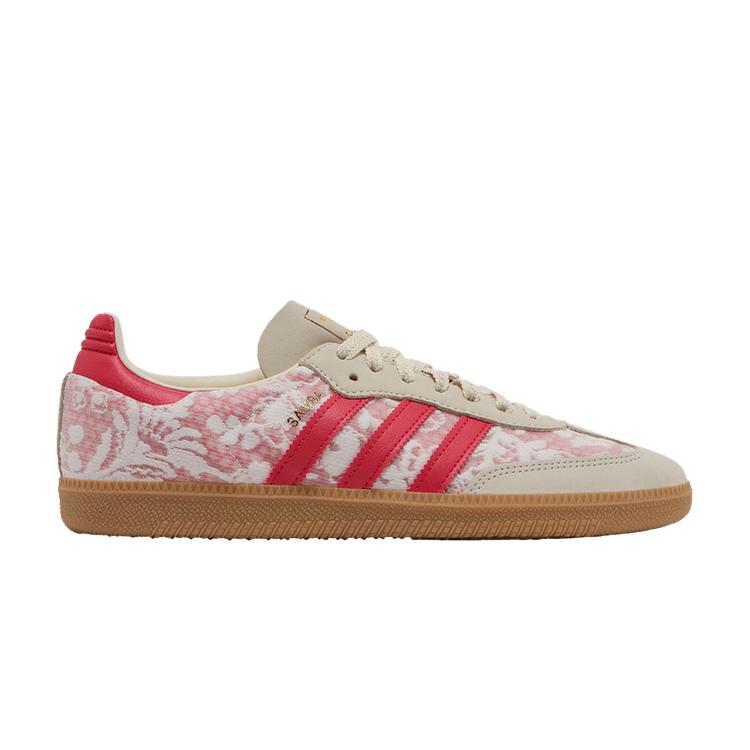 Liberty London x adidas Wmns Samba OG 'Kazusa Pattern' — Footwear White/Cream White/Better Scarlet