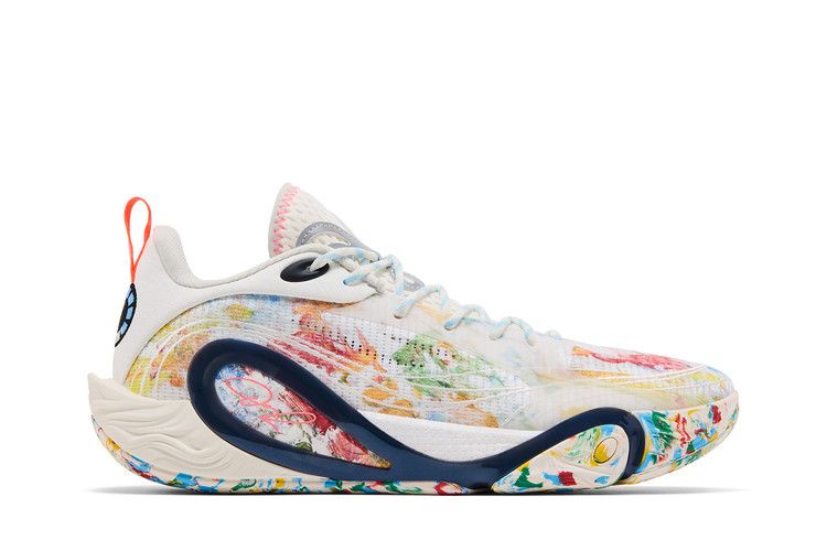 Li-Ning DLO1 'Canvas' — Beige/Multi-Color