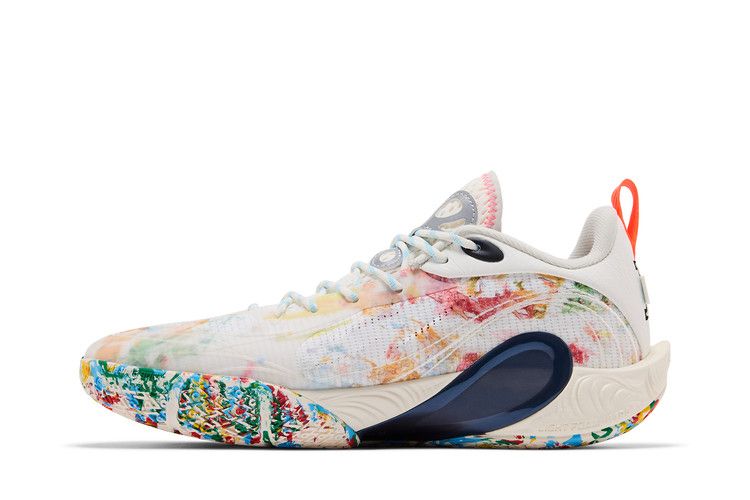 Li-Ning DLO1 'Canvas' — Beige/Multi-Color