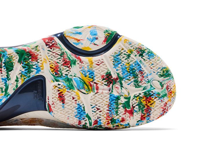 Li-Ning DLO1 'Canvas' — Beige/Multi-Color