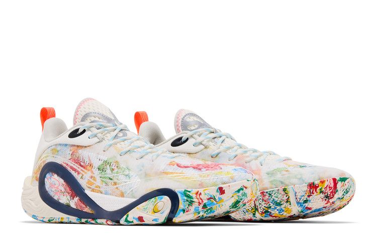 Li-Ning DLO1 'Canvas' — Beige/Multi-Color