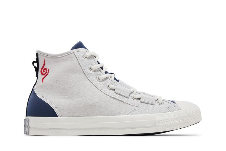 Naruto Shippuden x Converse Chuck Taylor All Star High 'Kakashi' — Egret/Navy