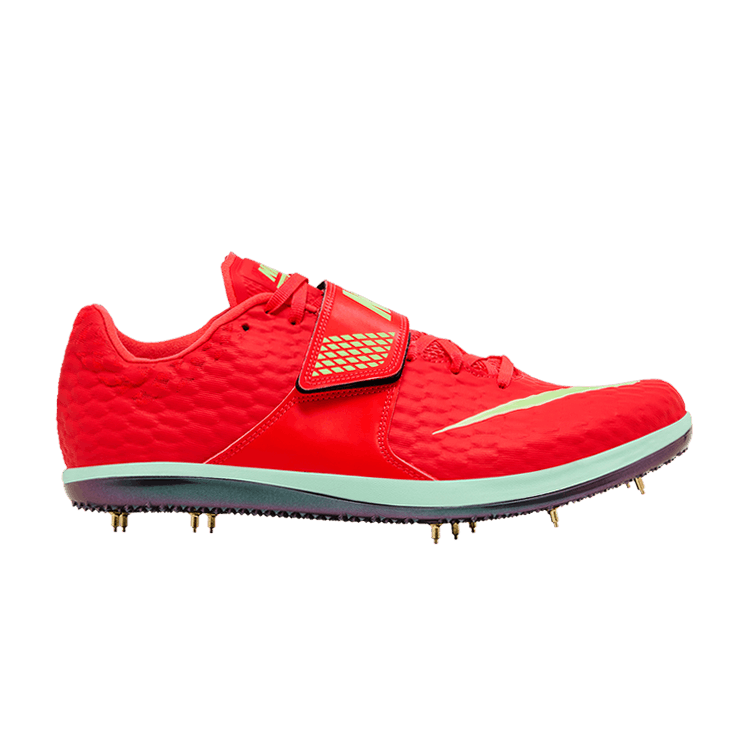 Nike High Jump Elite 'Bright Crimson Lime Blast' — Bright Crimson/Hyper Orange/Lime Blast/Washed Coral