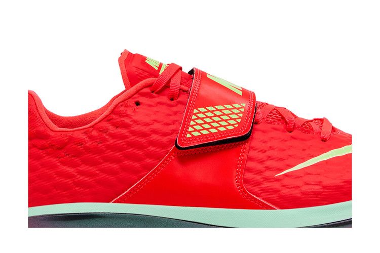 Nike High Jump Elite 'Bright Crimson Lime Blast' — Bright Crimson/Hyper Orange/Lime Blast/Washed Coral