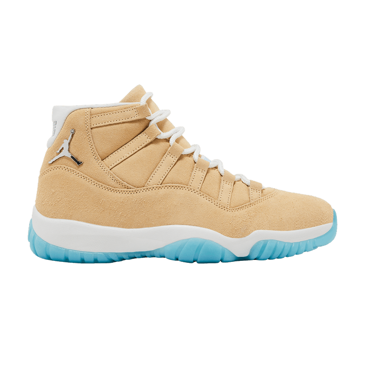 Air Jordan 11 Retro 'H-Town' — Canvas/Metallic Silver/Summit White/Football Blue