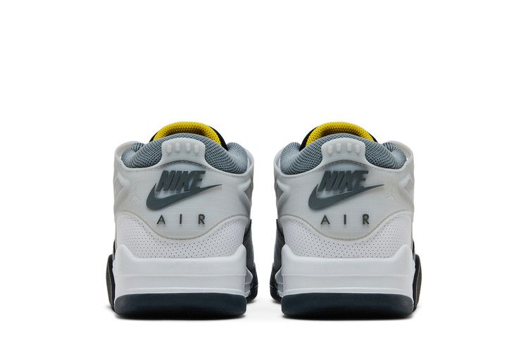 Air Jordan 4 RM Premium 'Motorsports' — White/Black/Smoke Grey/Fire Red