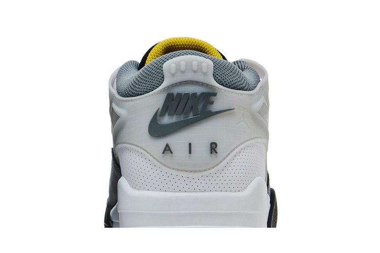 Air Jordan 4 RM Premium 'Motorsports' — White/Black/Smoke Grey/Fire Red