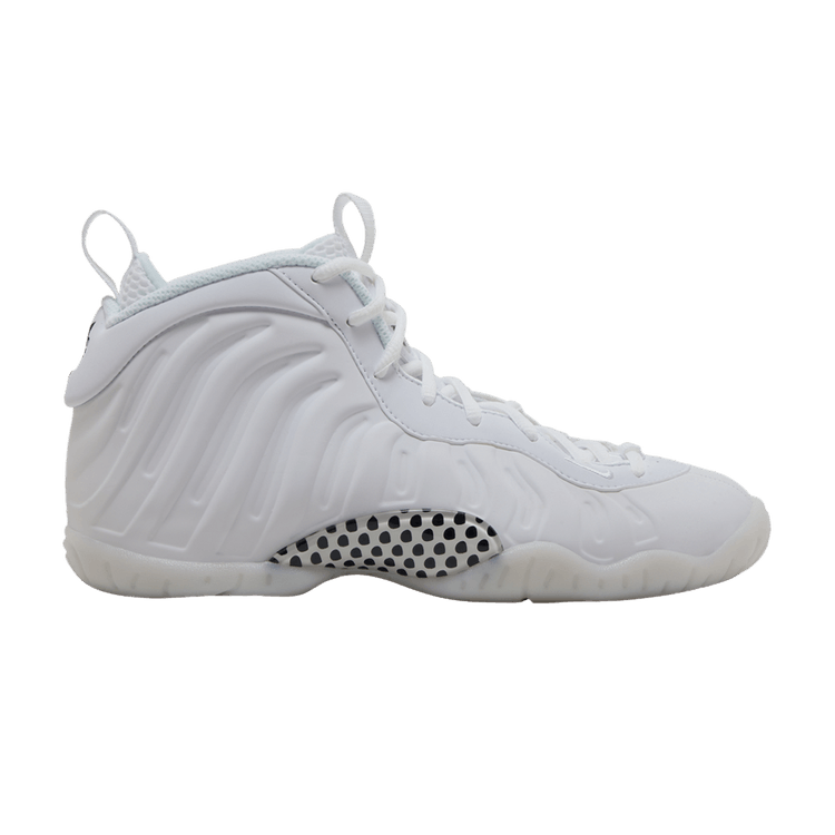 Nike Little Posite One GS 'Triple White' — White/White