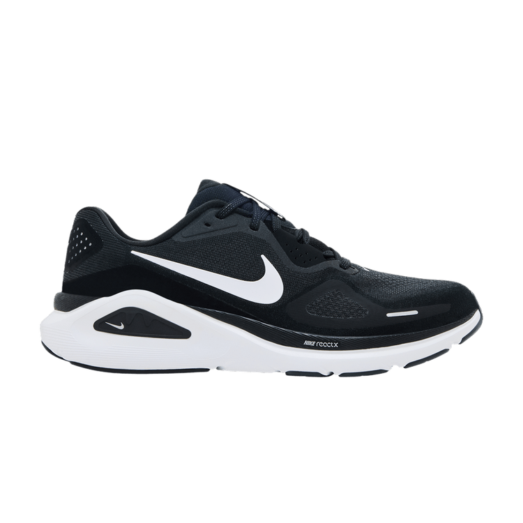 Nike Structure 26 'Black White' — Black/White/Wolf Grey/Metallic Silver