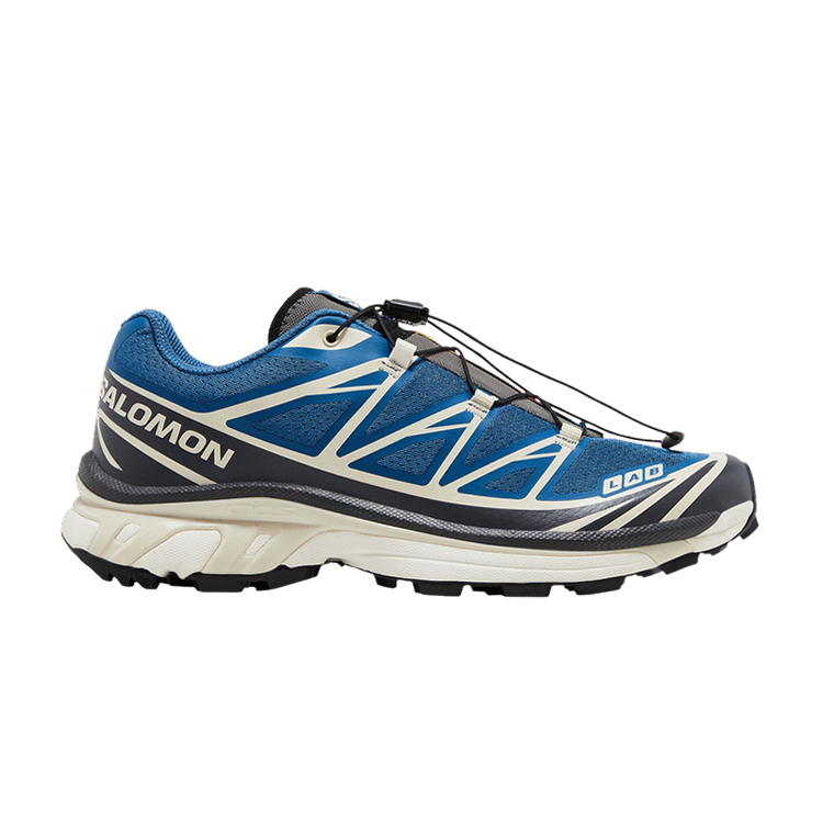 Salomon XT-6 'Dark Blue Asphalt' — Dark Blue/Almond Milk/Asphalt