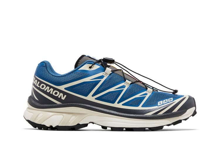 Salomon XT-6 'Dark Blue Asphalt' — Dark Blue/Almond Milk/Asphalt