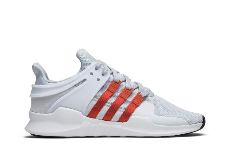 Adidas EQT Support ADV 'Bold Orange' — Footwear White/Bold Orange/Clear Grey