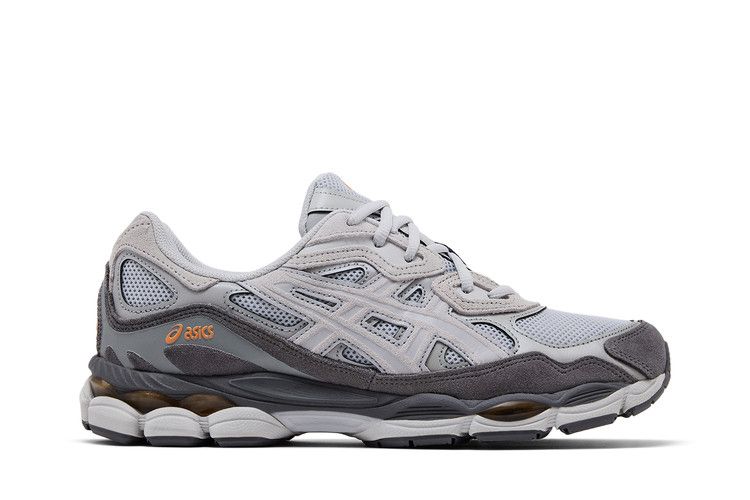 ASICS Gel NYC 'Cloud Grey' — Cloud Grey/Cement Grey/Orange