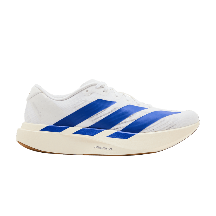 adidas Adizero Evo SL 'White Royal Blue' — Cloud White/Royal Blue/Pure Ruby