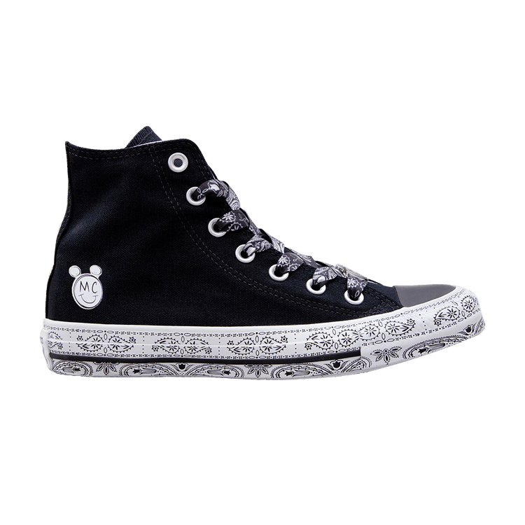 Miley Cyrus x Converse Chuck Taylor All Star Hi 'Black' — Black/White-Black