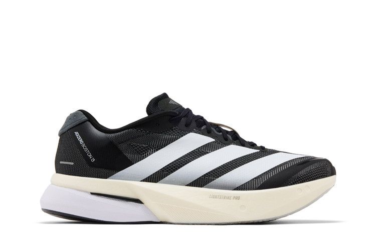 adidas Adizero Boston 13 'Black White Grey' — Core Black/Cloud White/Grey Five