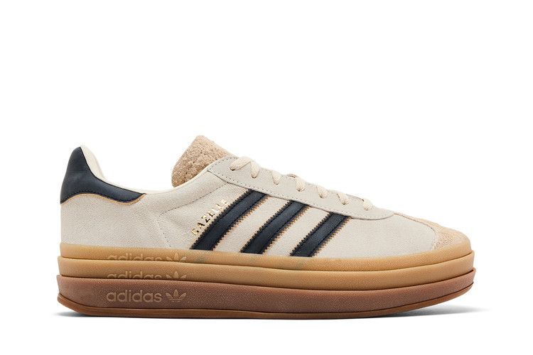 adidas Wmns Gazelle 'Cream Black Gum' — Cream White/Core Black/Sand Strata