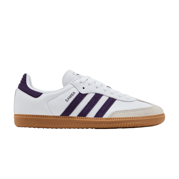 adidas Wmns Samba OG 'White Aurora Plum Gum' — Cloud White/Alumina/Aurora Plum