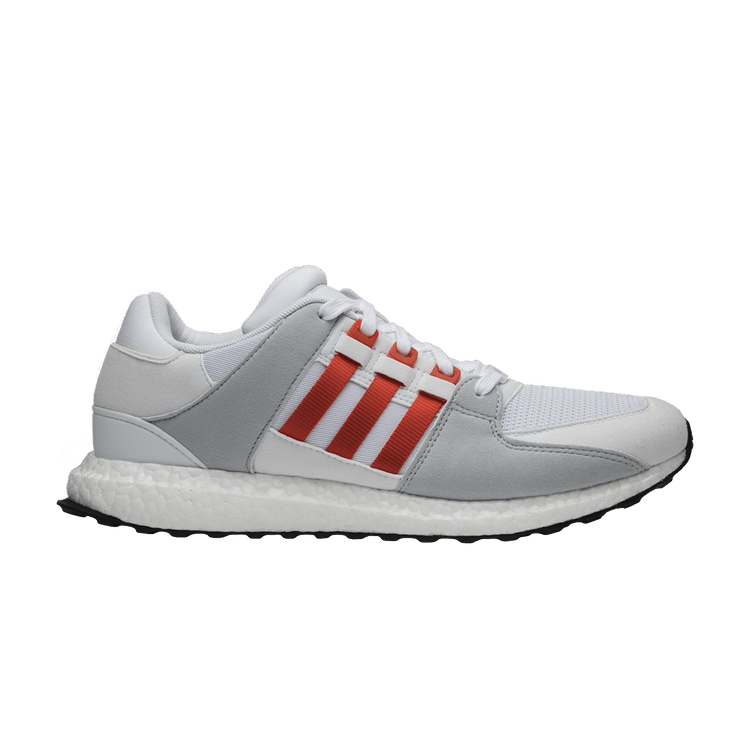 Adidas EQT Support Ultra 'Bold Orange' — Footwear White/Bold Orange/Clear Grey