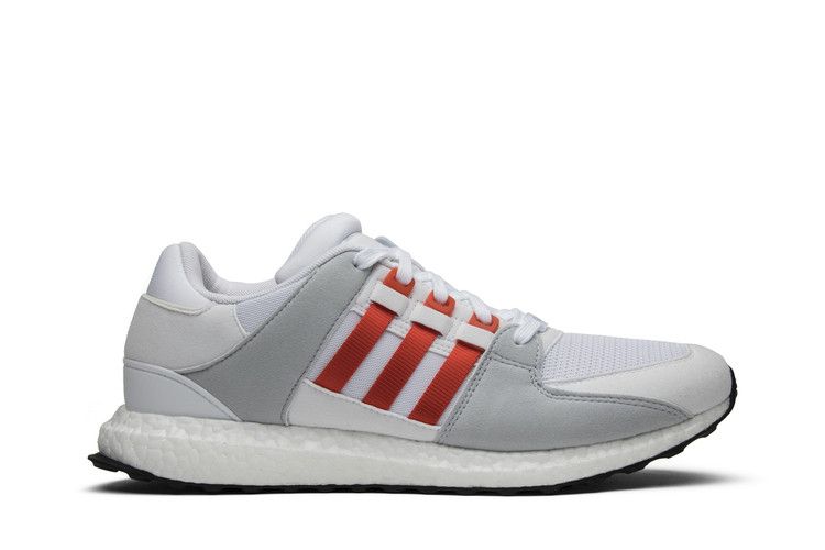 Adidas EQT Support Ultra 'Bold Orange' — Footwear White/Bold Orange/Clear Grey