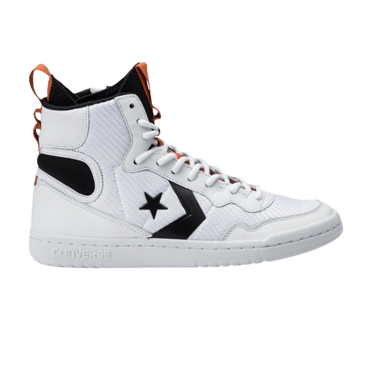 Converse Fastbreak High 'White Campfire Orange' — White/Black/Campfire Orange