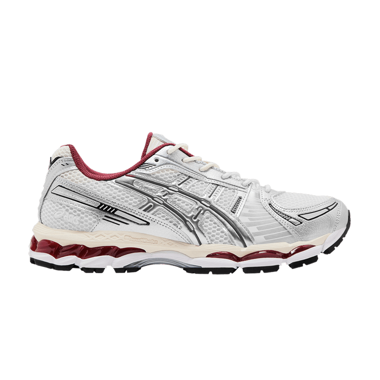 ASICS Gel Kayano 12.1 'Silver Red' — Silver/Red