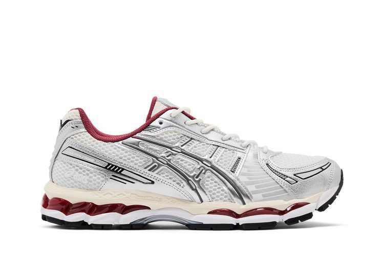 ASICS Gel Kayano 12.1 'Silver Red' — Silver/Red