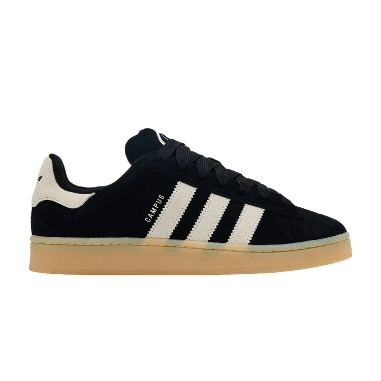 adidas Campus 00s 'Black Cream Gum' — Core Black/Cream White/Gum