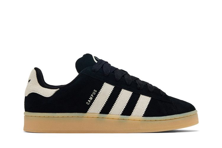 adidas Campus 00s 'Black Cream Gum' — Core Black/Cream White/Gum