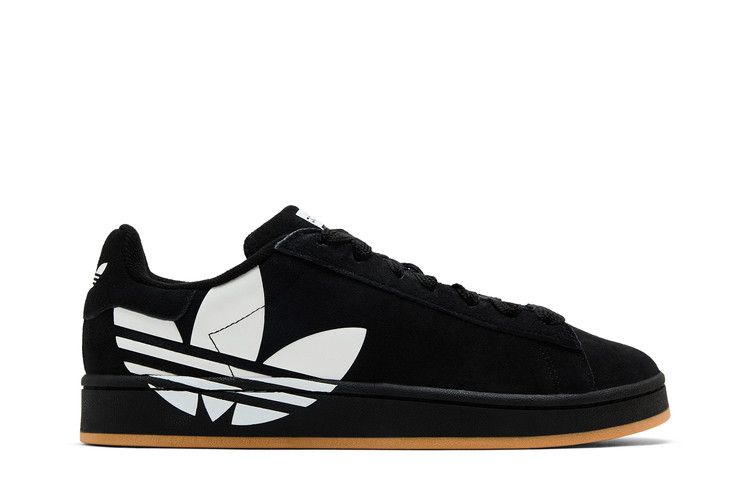 adidas Campus 00s 'Trefoil - Black White Gum' — Core Black/Cloud White/Gum