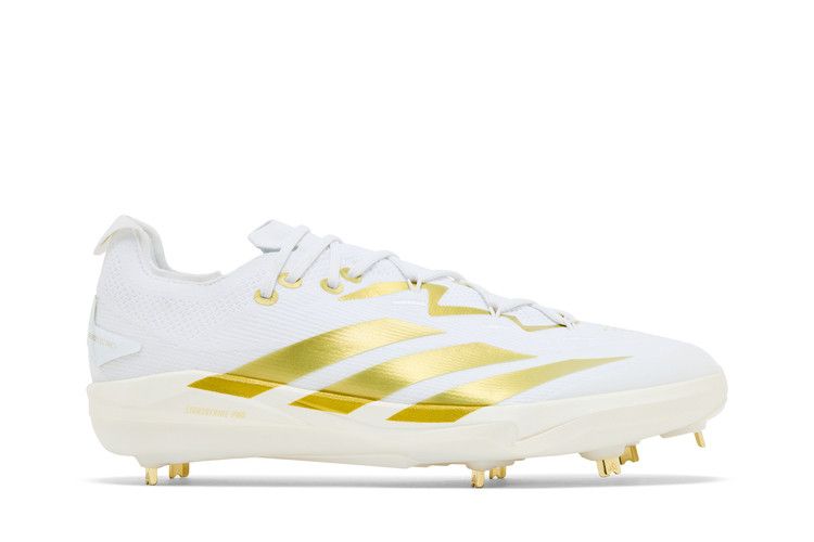 adidas Adizero Electric+ 2.0 'White Gold Metallic' — Cloud White/Gold Metallic/Gold Metallic