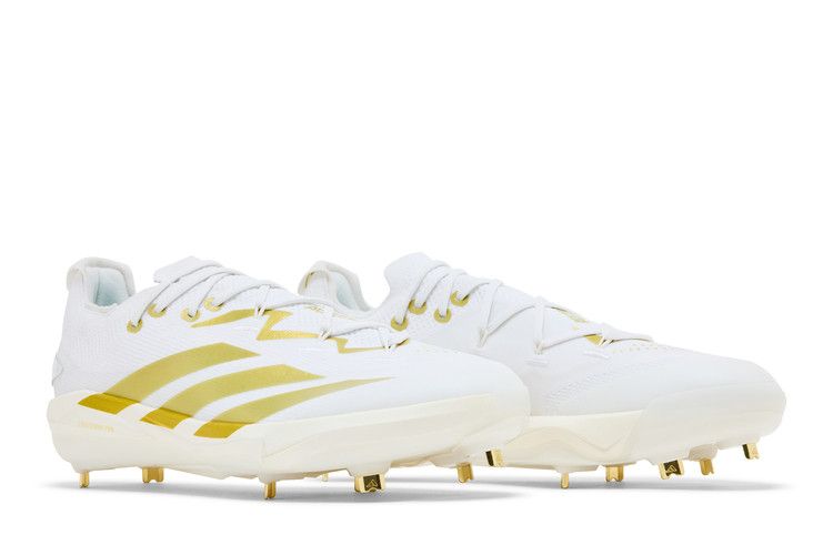 adidas Adizero Electric+ 2.0 'White Gold Metallic' — Cloud White/Gold Metallic/Gold Metallic