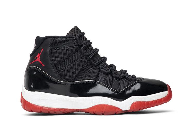 Air Jordan 11 OG 'Bred' 1996 — Black/True Red-White