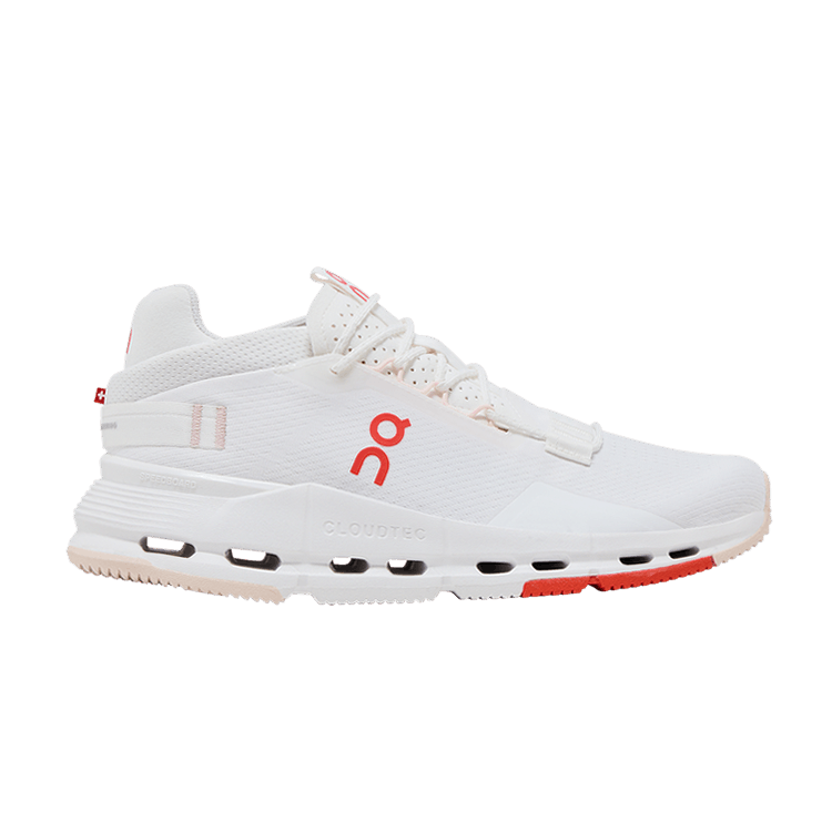 ON Wmns Cloudnova 2 'White Flame' — White/Flame