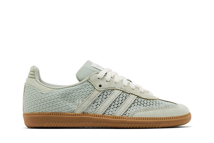 adidas Wmns Samba OG 'Halo Green Gum' — Halo Green/Gum