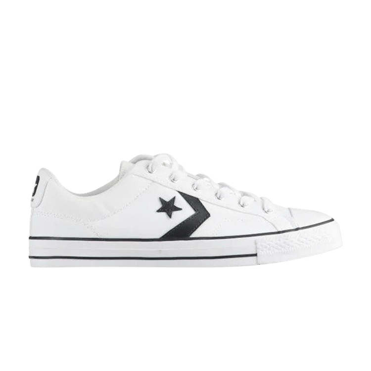 Converse Star Player Low 'White' — White/White/Black