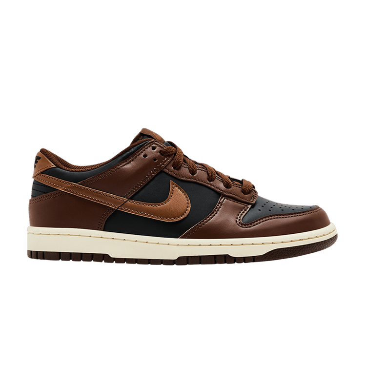 Nike Dunk Low GS 'Black Cacao Wow' — Black/Cacao Wow/Coconut Milk/British Tan