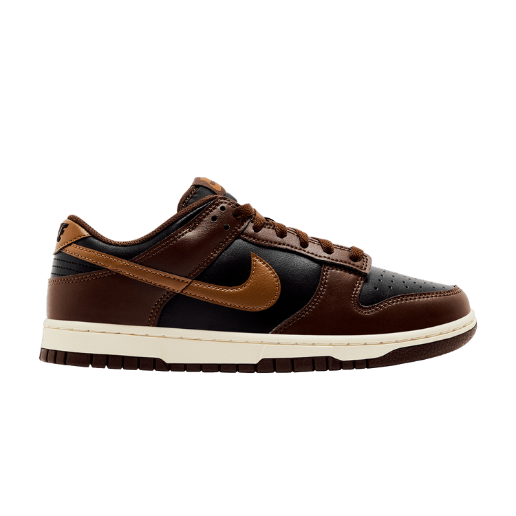 Nike Dunk Low 'Black Cacao Wow' — Black/Cacao Wow/Coconut Milk/British Tan