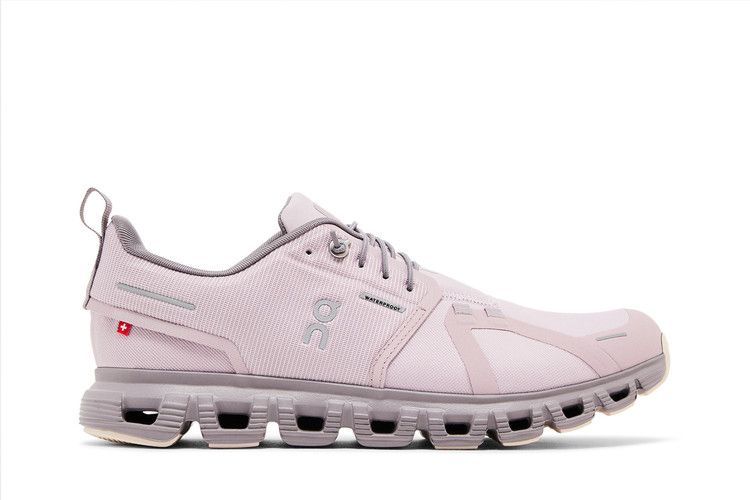 ON Wmns Cloud 6 Waterproof 'Mauve Zinc' — Mauve/Zinc