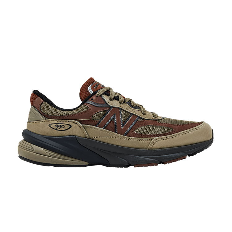 Teddy Santis x New Balance 990v6 Made in USA 'Dark Camo Rich Oak' — Dark Camo/Rich Oak/Black Cement