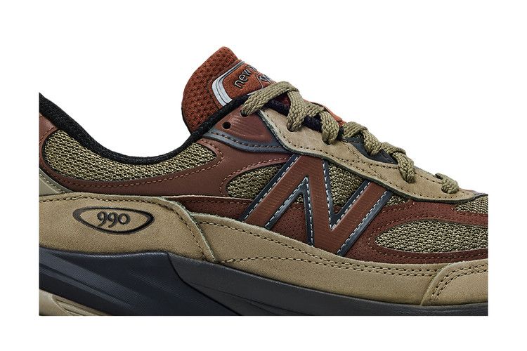 Teddy Santis x New Balance 990v6 Made in USA 'Dark Camo Rich Oak' — Dark Camo/Rich Oak/Black Cement